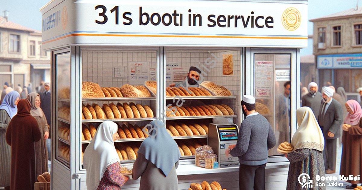 "Merkezefendi Belediyesi Halk Ekmek Ağını Genişletiyor: 31. Büfe Hizmette" başlıklı haber için fotor