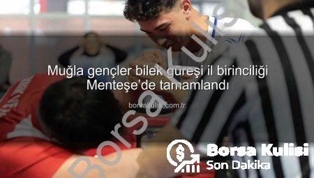 Muğla gençler bilek güreşi il birinciliği Menteşe’de tamamlandı