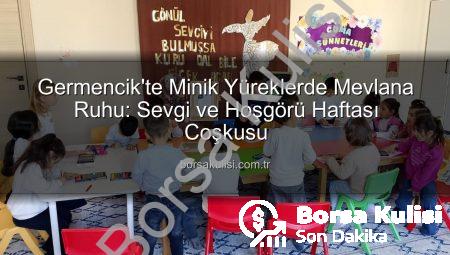 Germencik’te Minik Yüreklerde Mevlana Ruhu: Sevgi ve Hoşgörü Haftası Coşkusu
