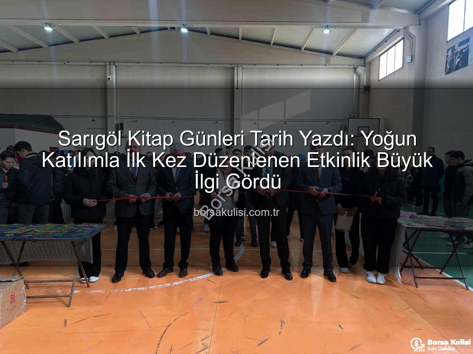 Sarıgöl Kitap Günleri - Sarıgöl Kitap Günleri Tarih Yazdı: Yoğun Katılımla İlk Kez Düzenlenen Etkinlik Büyük İlgi Gördü