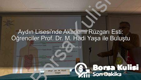 Aydın Lisesi’nde Akademi Günleri: 85 Akademisyen Öğrencilerle Buluştu, Ufuklar Genişledi