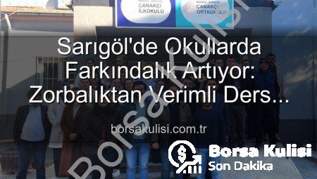 Sarıgöl’de Okullarda Farkındalık Artıyor: Zorbalıktan Verimli Ders Çalışmaya Kapsamlı Eğitimler