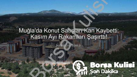 Muğla’da Konut Satışları Kan Kaybetti: Kasım Ayı Rakamları Şaşırttı!