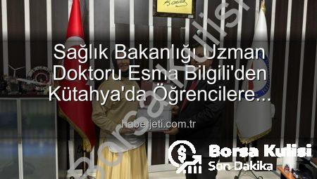 Kütahya’da Kariyer Söyleşisi: Uzman Doktor Esma Bilgili’den TMYO Öğrencilerine İlham Veren Mesajlar