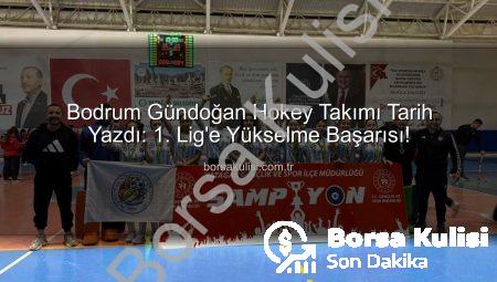 Bodrum Gündoğan Hokey Takımı Tarih Yazdı: 1. Lig’e Yükselme Başarısı!