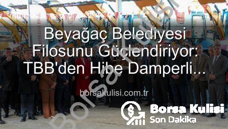 Beyağaç Belediyesi Filosunu Güçlendiriyor: TBB’den Hibe Damperli Kamyonetle Hizmet Kapasitesi Artıyor