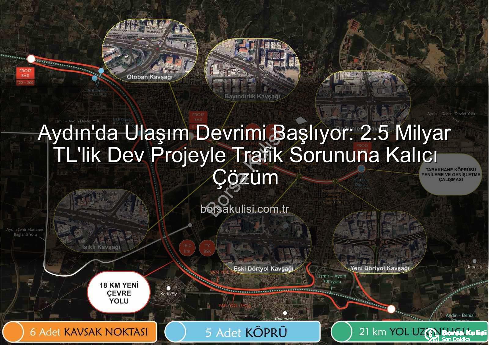 Aydın trafik sorunu - Aydın'da Ulaşım Devrimi Başlıyor: 2.5 Milyar TL'lik Dev Projeyle Trafik Sorununa Kalıcı Çözüm